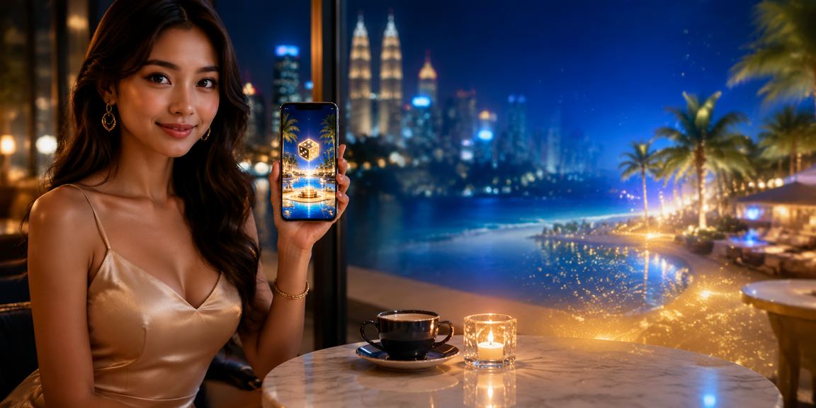Permainan dadu bergaya Melayu di Kuala Lumpur menggambarkan hiburan kasino 3900